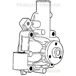 Vodné čerpadlo, chladenie motora TRISCAN 8600 10935 - obr. 1