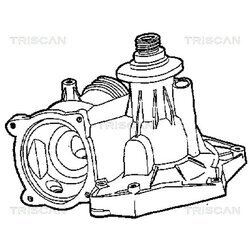 Vodné čerpadlo, chladenie motora TRISCAN 8600 11008 - obr. 1