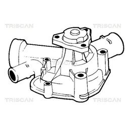 Vodné čerpadlo, chladenie motora TRISCAN 8600 29390 - obr. 3