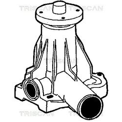 Vodné čerpadlo, chladenie motora TRISCAN 8600 27843 - obr. 2