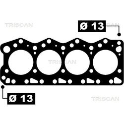Tesnenie hlavy valcov TRISCAN 501-2503