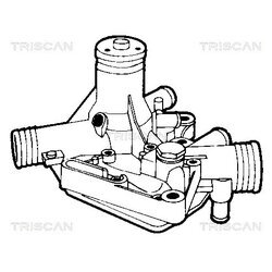 Vodné čerpadlo, chladenie motora TRISCAN 8600 25087 - obr. 1