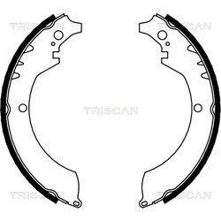 Sada brzdových čeľustí TRISCAN 8100 41419