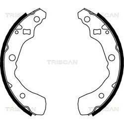 Sada brzdových čeľustí TRISCAN 8100 41618