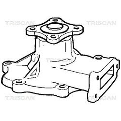 Vodné čerpadlo, chladenie motora TRISCAN 8600 14927 - obr. 1