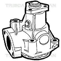Vodné čerpadlo, chladenie motora TRISCAN 8600 15003 - obr. 1