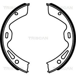 Sada brzd. čeľustí parkov. brzdy TRISCAN 8100 20004