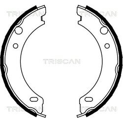 Sada brzd. čeľustí parkov. brzdy TRISCAN 8100 27538