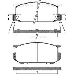 Sada brzdových platničiek kotúčovej brzdy TRISCAN 8110 68059
