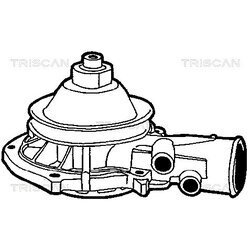 Vodné čerpadlo, chladenie motora TRISCAN 8600 24895 - obr. 1
