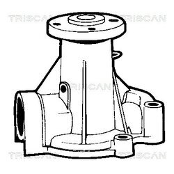 Vodné čerpadlo, chladenie motora TRISCAN 8600 27101 - obr. 1