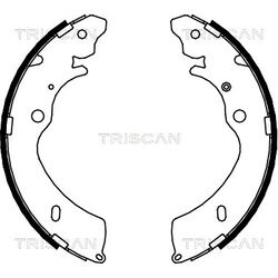 Sada brzdových čeľustí TRISCAN 8100 10033