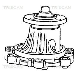 Vodné čerpadlo, chladenie motora TRISCAN 8600 13131 - obr. 1