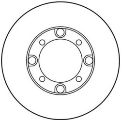 Brzdový kotúč TRW DF3095 - obr. 1