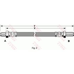 Brzdová hadica TRW PHC238