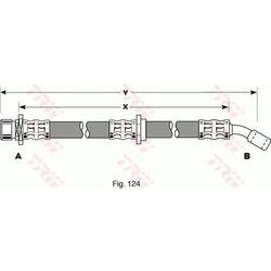 Brzdová hadica TRW PHD277