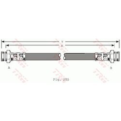 Brzdová hadica TRW PHA218