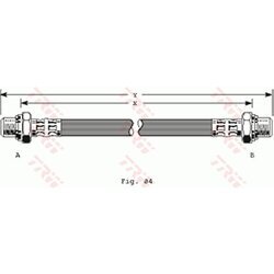 Brzdová hadica TRW PHC237