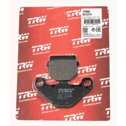 Sada brzdových platničiek kotúčovej brzdy TRW MCB519 - obr. 1