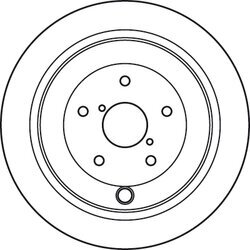 Brzdový kotúč TRW DF4929 - obr. 1