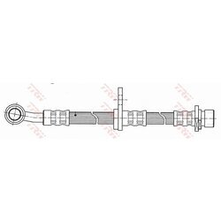 Brzdová hadica TRW PHD589 - obr. 1