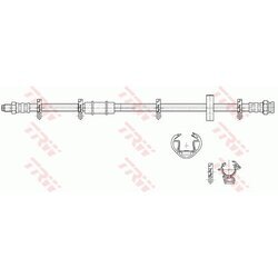 Brzdová hadica TRW PHB217 - obr. 1