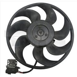 Ventilátor chladenia motora TYC 825-0024