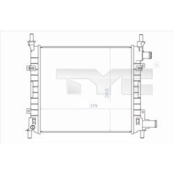 Chladič motora TYC 710-0043