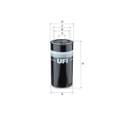 Filter pracovnej hydrauliky UFI 86.010.00