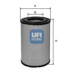 Vzduchový filter UFI 27.B29.00