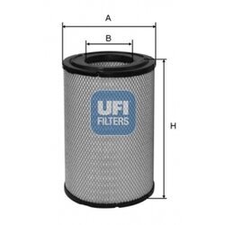 Vzduchový filter UFI 27.612.00