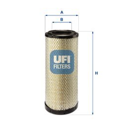 Vzduchový filter UFI 27.C49.00