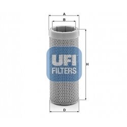 Vzduchový filter UFI 27.D41.00