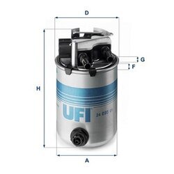 Palivový filter UFI 24.095.01