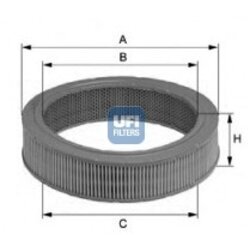 Vzduchový filter UFI 27.581.00