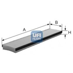 Filter vnútorného priestoru UFI 53.283.00