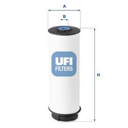 Palivový filter UFI 26.080.00