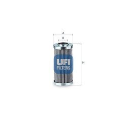 Filter pracovnej hydrauliky UFI 85.194.00