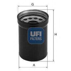 Olejový filter UFI 23.590.00