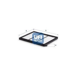 Vzduchový filter UFI 30.D31.00