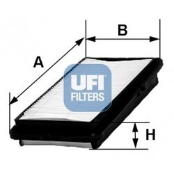 Vzduchový filter UFI 30.242.00