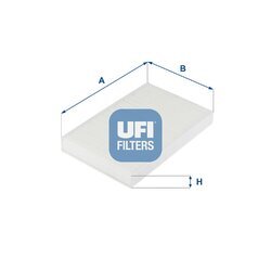 Filter vnútorného priestoru UFI 53.242.00