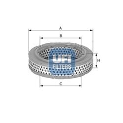 Vzduchový filter UFI 27.792.00