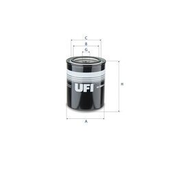 Filter chladiva UFI 29.009.00