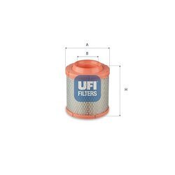 Vzduchový filter UFI 27.G32.00