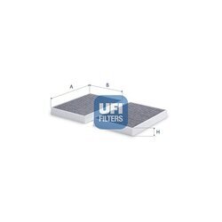 Filter vnútorného priestoru UFI 54.370.00