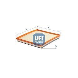 Vzduchový filter UFI 30.C72.00