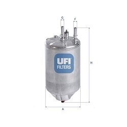 Palivový filter UFI 31.960.01