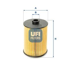 Olejový filter UFI 25.089.00