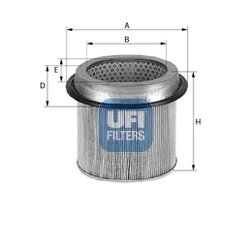 Vzduchový filter UFI 27.579.00